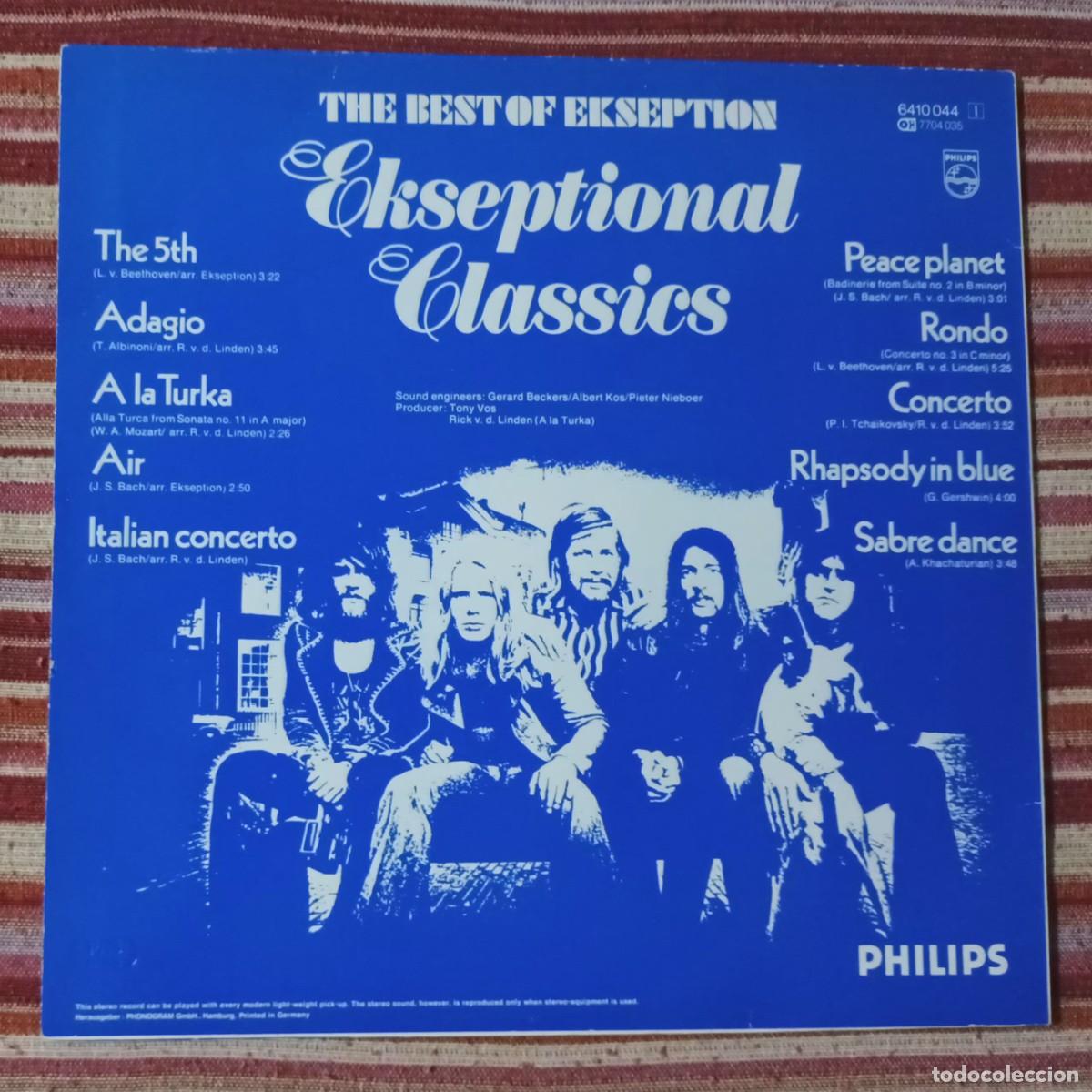 Discos de vinilo: EKSEPTION - THE BEST (EKSEPTIONAL CLASSICS) - LP - Foto 2