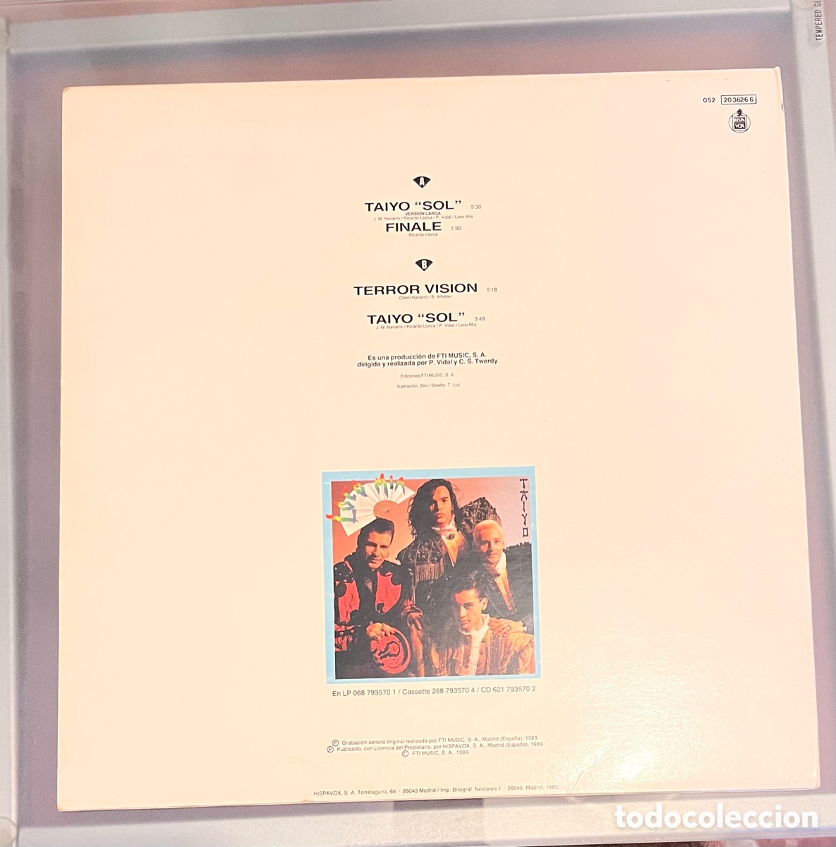 Discos de vinilo: LOCOMIA TAIYO. 1989. - Foto 2