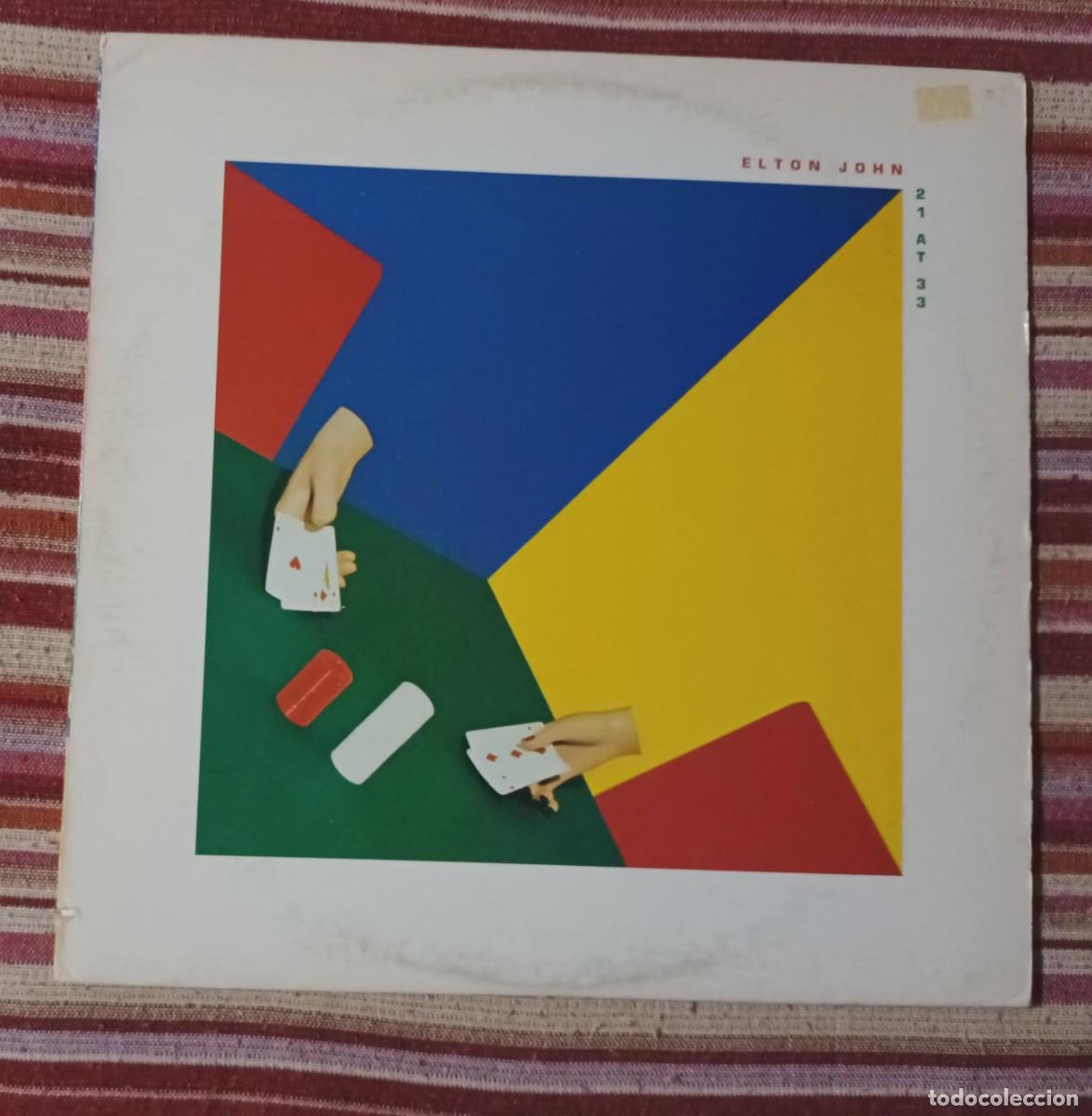 Discos de vinilo: ELTON JOHN - 21 AT 33 - LP. - Foto 1
