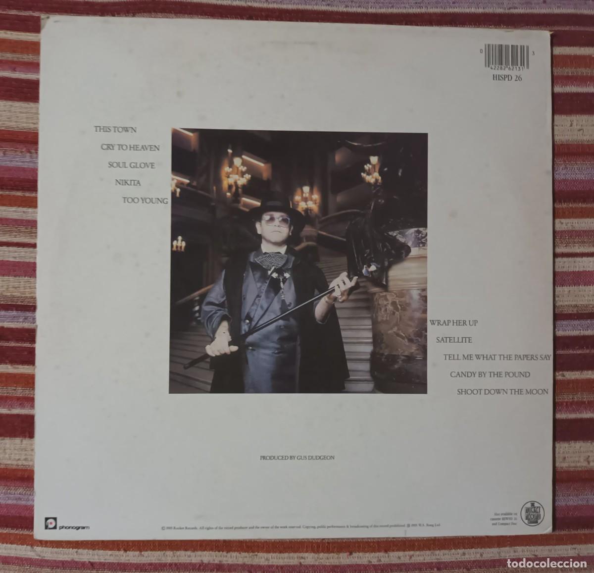 Discos de vinilo: ELTON JOHN - ICE ON FIRE - LP. - Foto 2