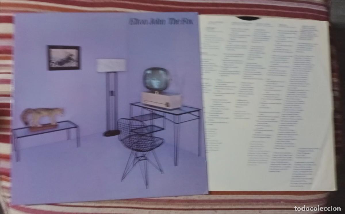 Discos de vinilo: ELTON JOHN - THE FOX - LP. - Foto 3
