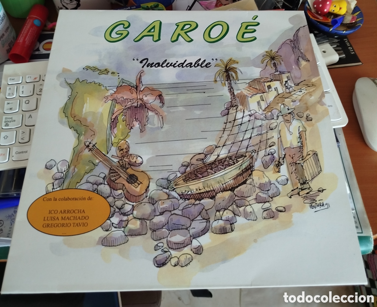 Discos de vinilo: Garo&eacute; - Inolvidable . Manzana - Foto 1