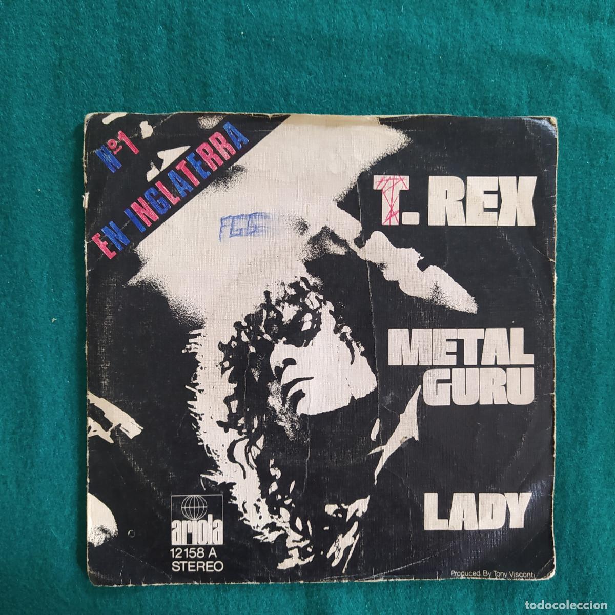 Discos de vinilo: T. Rex &ndash; Metal Guru . - Foto 1