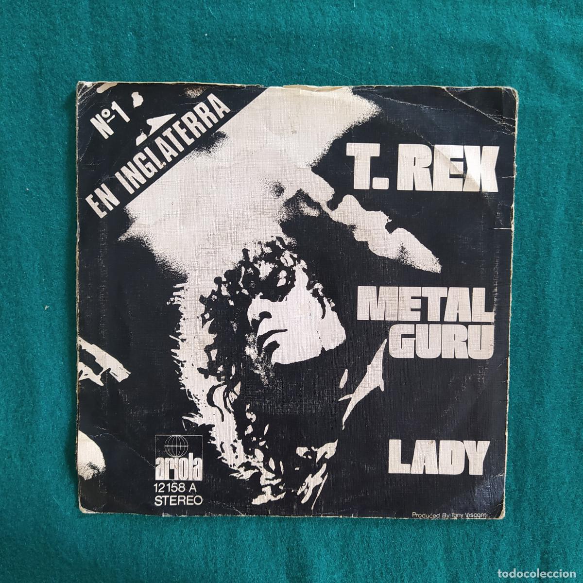 Discos de vinilo: T. Rex &ndash; Metal Guru . - Foto 2