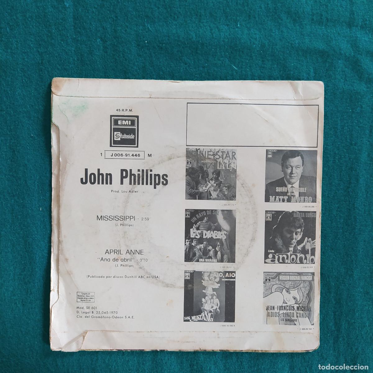 Discos de vinilo: John Phillips &ndash; Mississippi - Foto 2