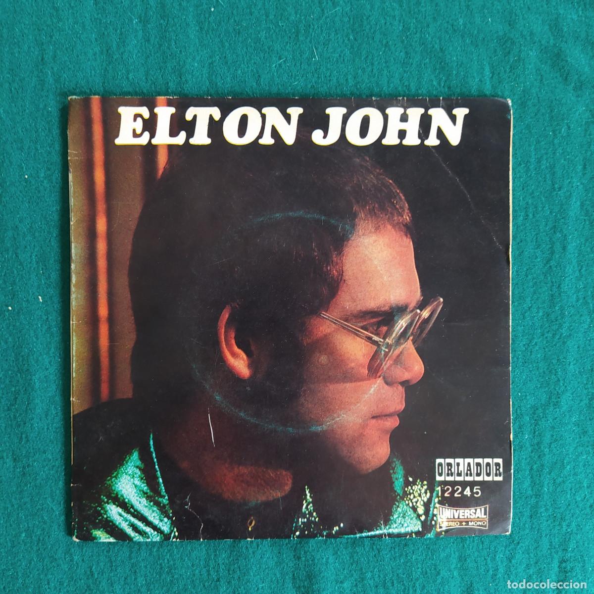 Discos de vinilo: Elton John &ndash; Crocodile Rock / Rocket Man - Foto 1