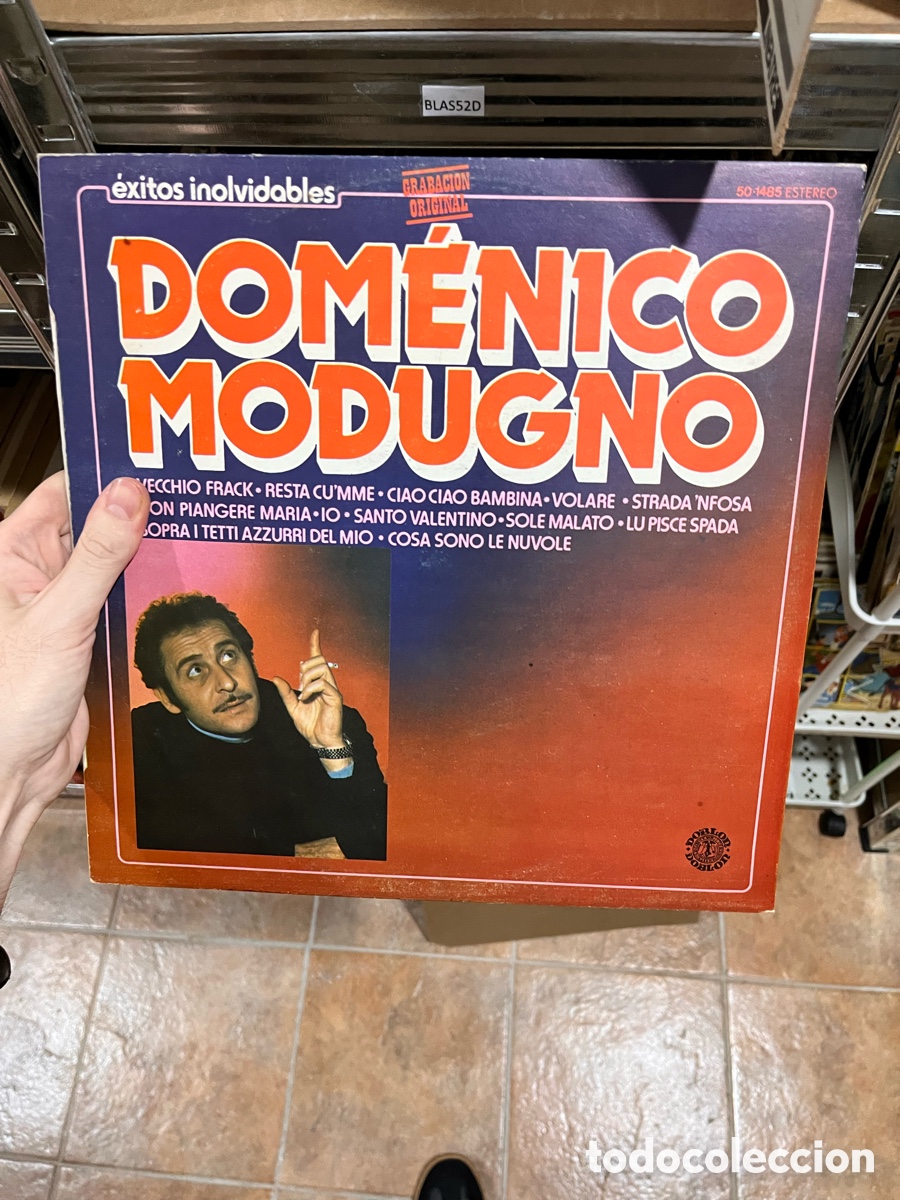 Discos de vinilo: BLAS52D disco vinilo &eacute;xitos inolvidables DOMENICO MODUGNO - Foto 1