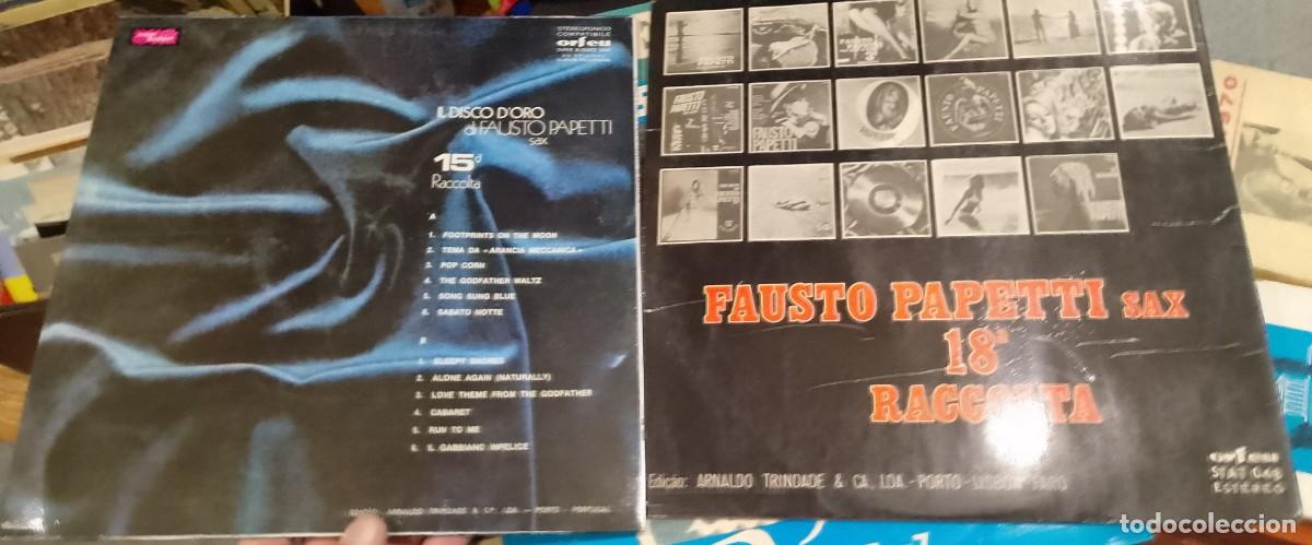 Discos de vinilo: Fausto Papetti 4 Discos em Vinil Lp&acute;s - Foto 3