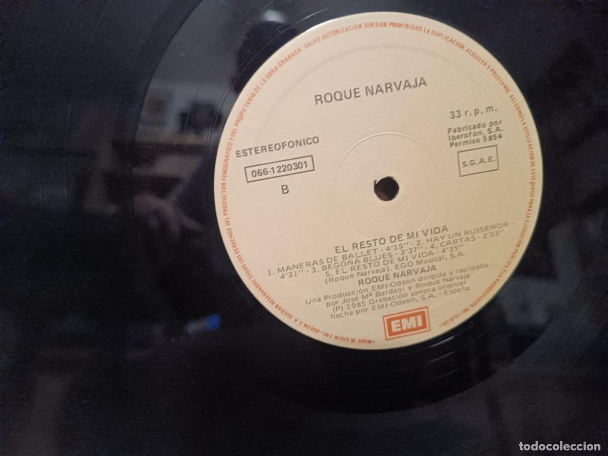 Discos de vinilo: Roque Narvaja El resto de mi vida - Foto 3