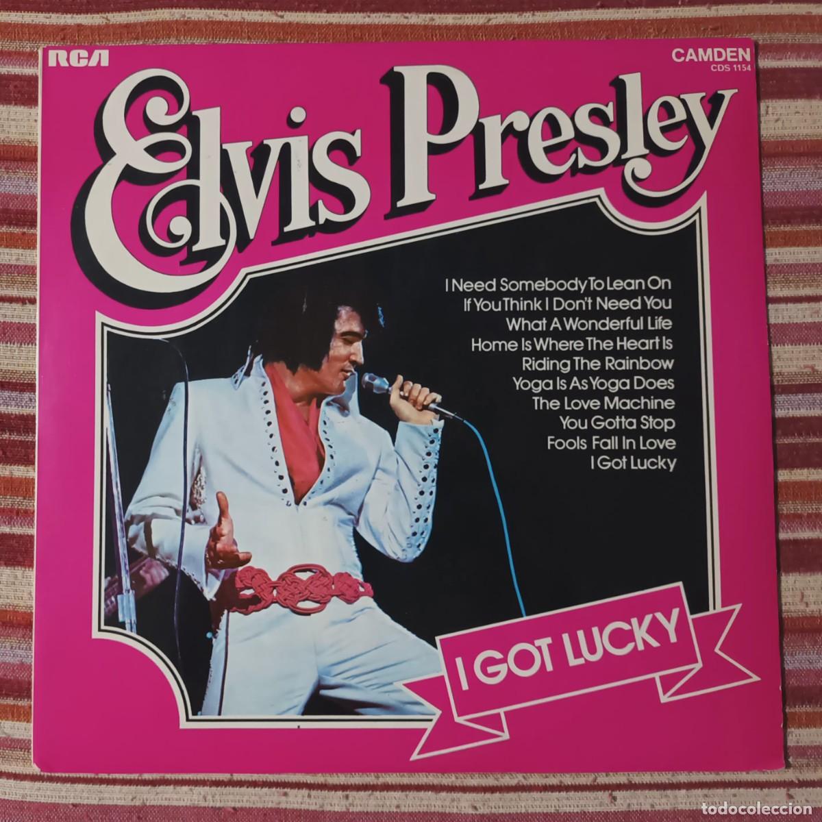 Discos de vinilo: ELVIS PRESLEY - I GOT LUCKY - LP - Foto 1