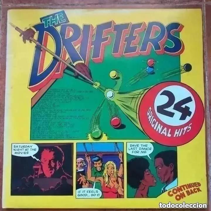 Discos de vinilo: DRIFTERS - 24 ORIGINAL HITS (LP2) 1975 - Foto 1