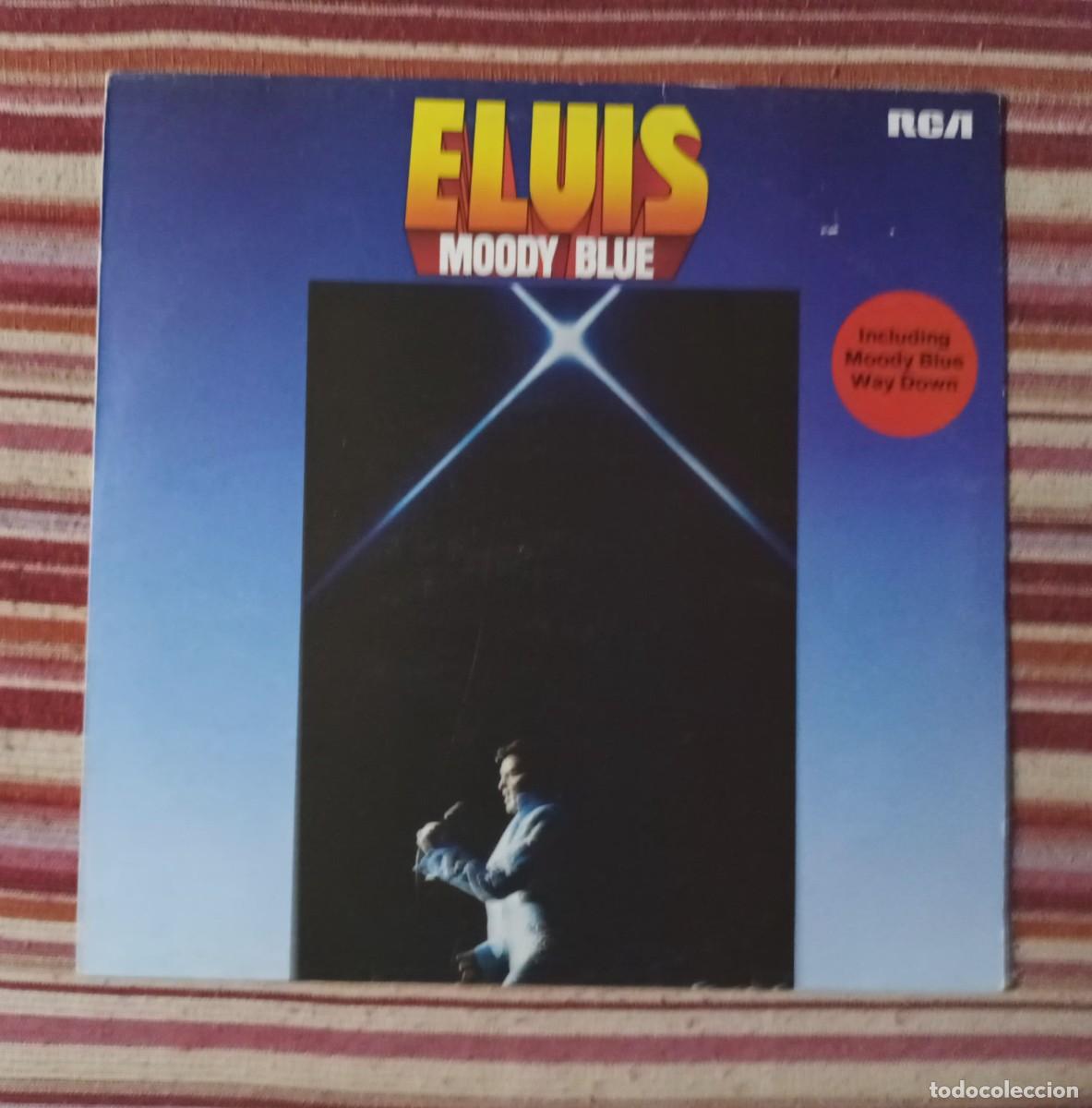 Discos de vinilo: ELVIS PRESLEY - MOODY BLUE - LP - Foto 1