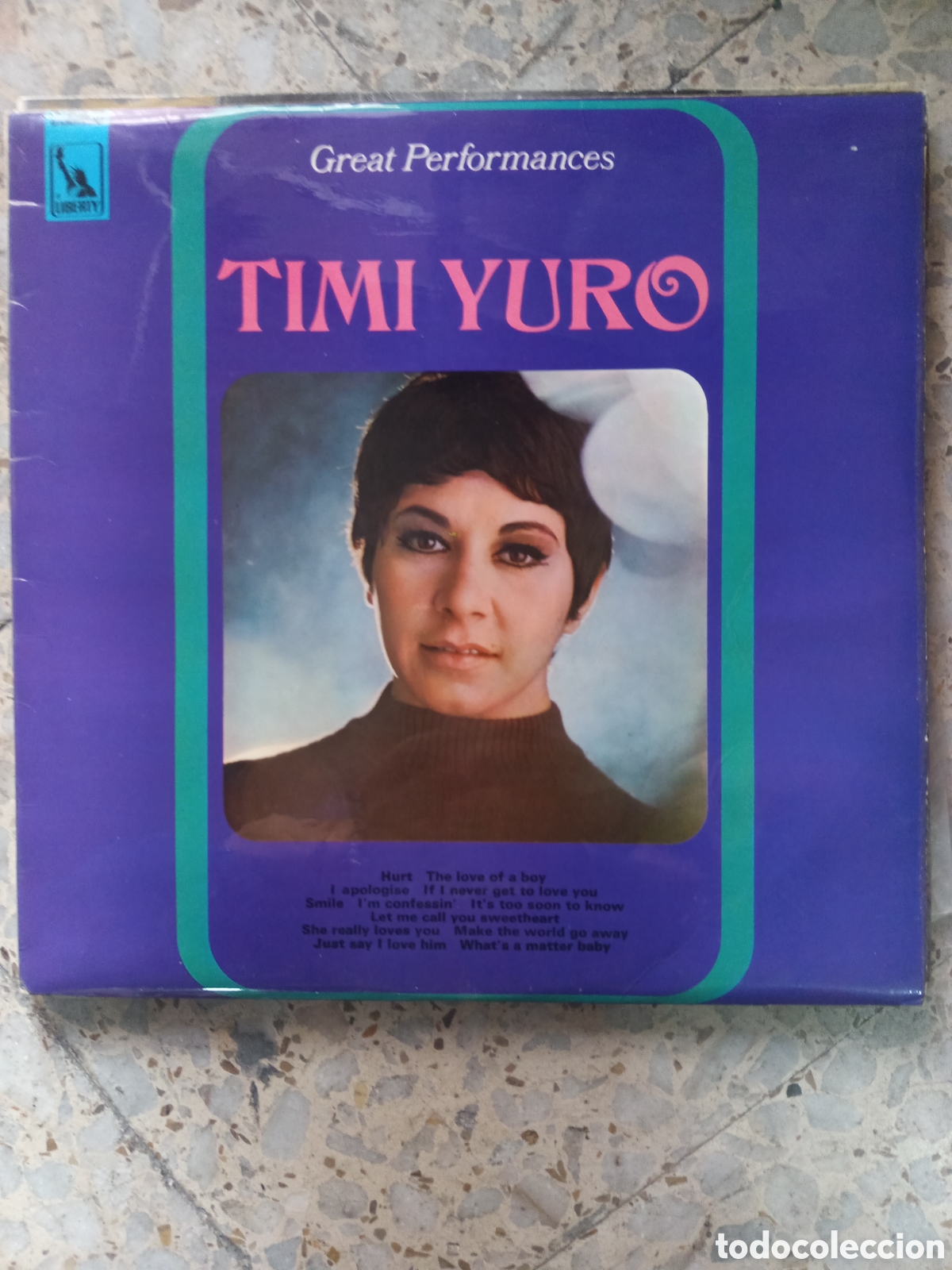 Discos de vinilo: LP TIMI YURO GREAT PERFORMANCES 1968 UK - Foto 1