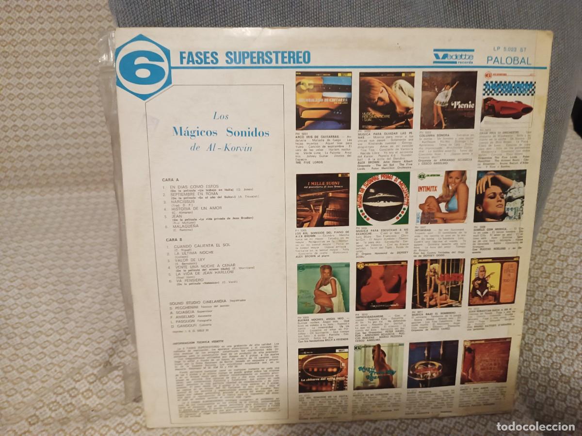 Discos de vinilo: Al Korvin Magic Sounds... - Foto 2