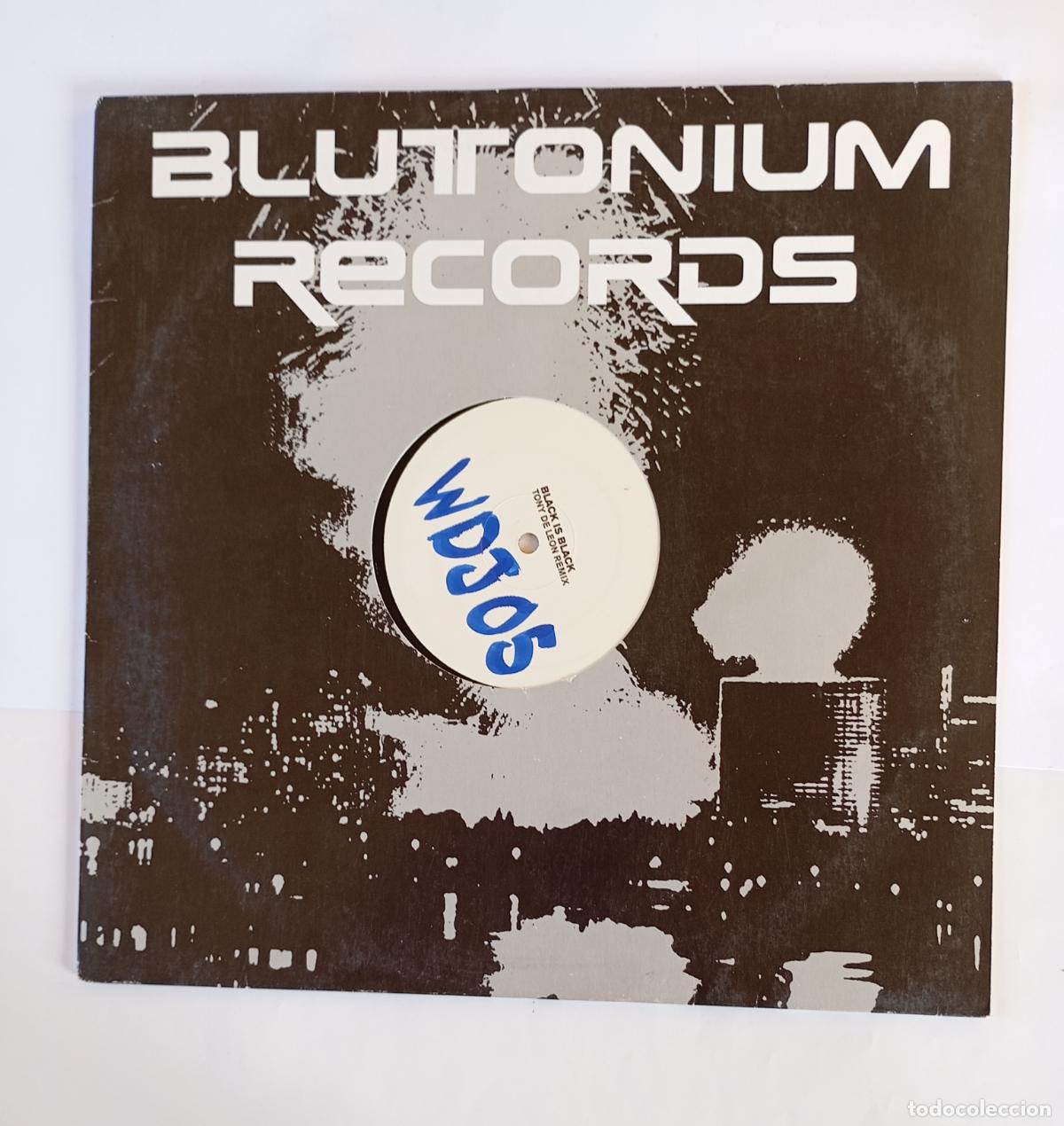 Discos de vinilo: BRUTONIUM RECORDS. BLACK IS BLACK. MAXI-SINGLE. TDKDA51 - Foto 1
