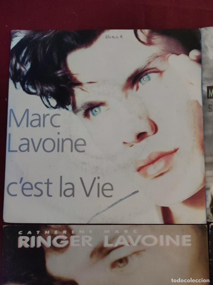 Discos de vinilo: lot 6 singles marc lavoine - Foto 2