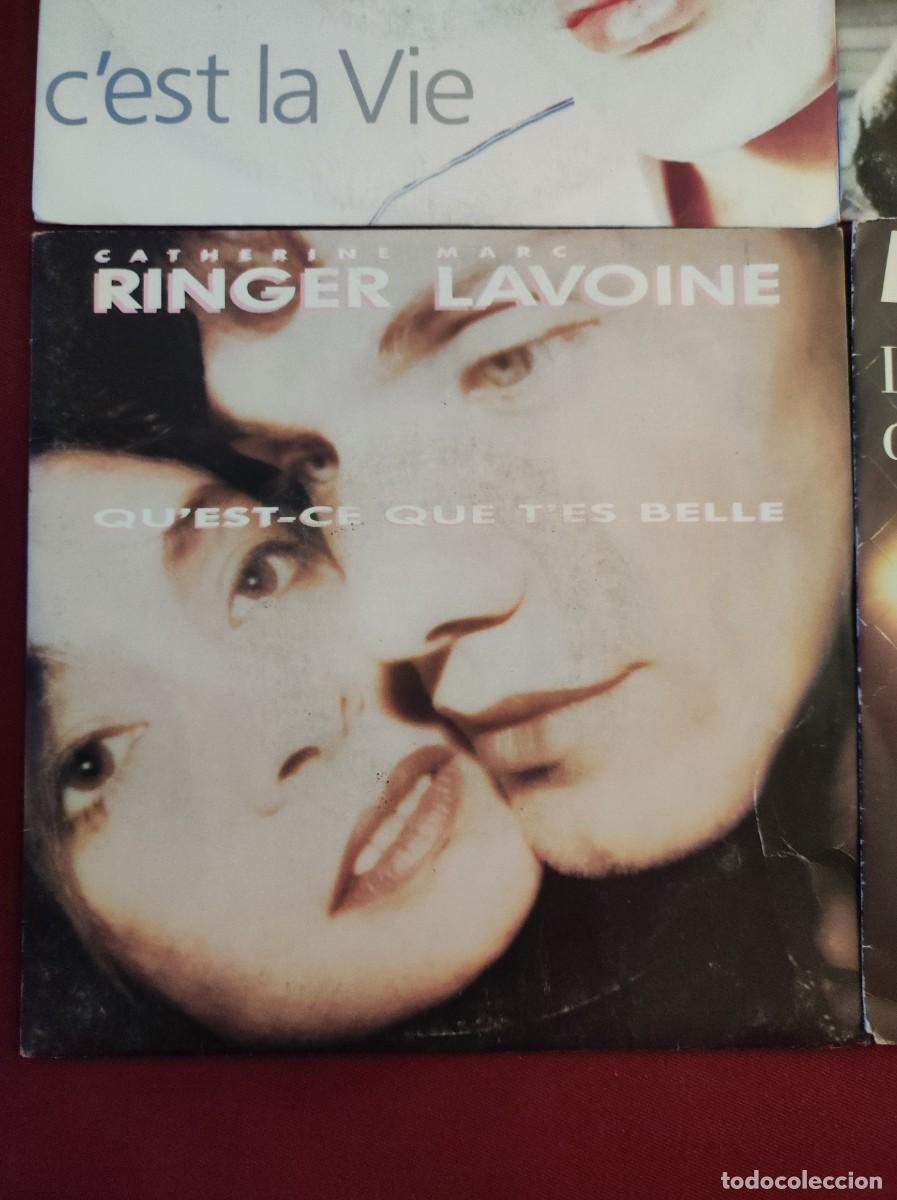 Discos de vinilo: lot 6 singles marc lavoine - Foto 7