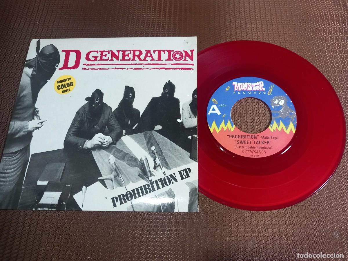 Discos de vinilo: D GENERATION / PROHIBITION EP / SINGLE 7 PULGADAS - Foto 1