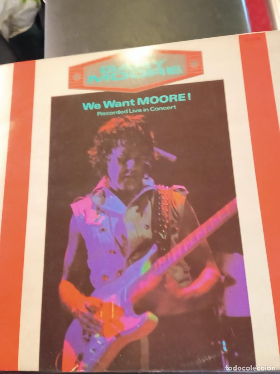 Discos de vinilo: GARY MOORE- WE WANT MOORE! LP DOBLE - Foto 1