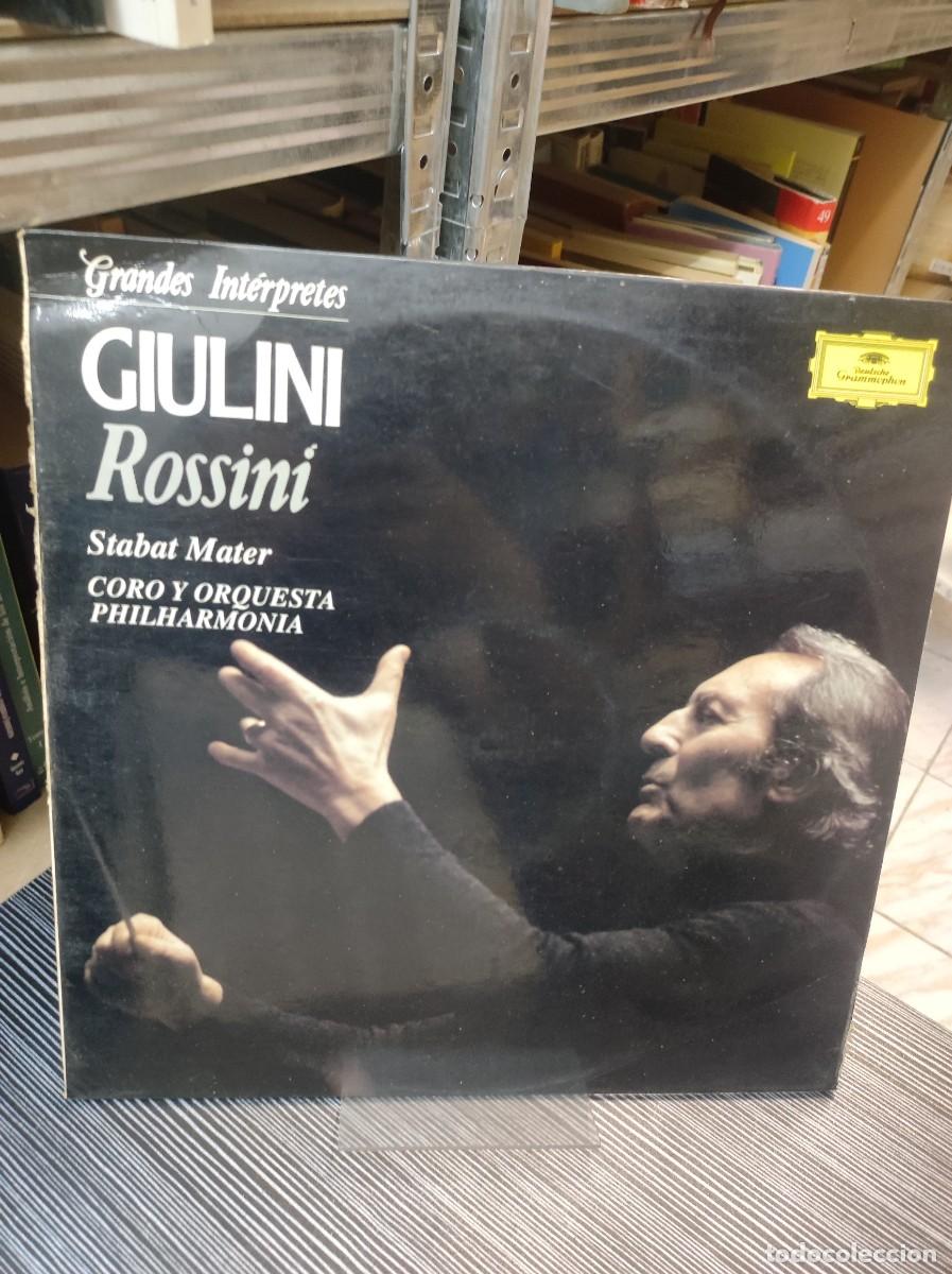 Discos de vinilo: GIULINI ROSSINI STABAT MATER - Foto 1