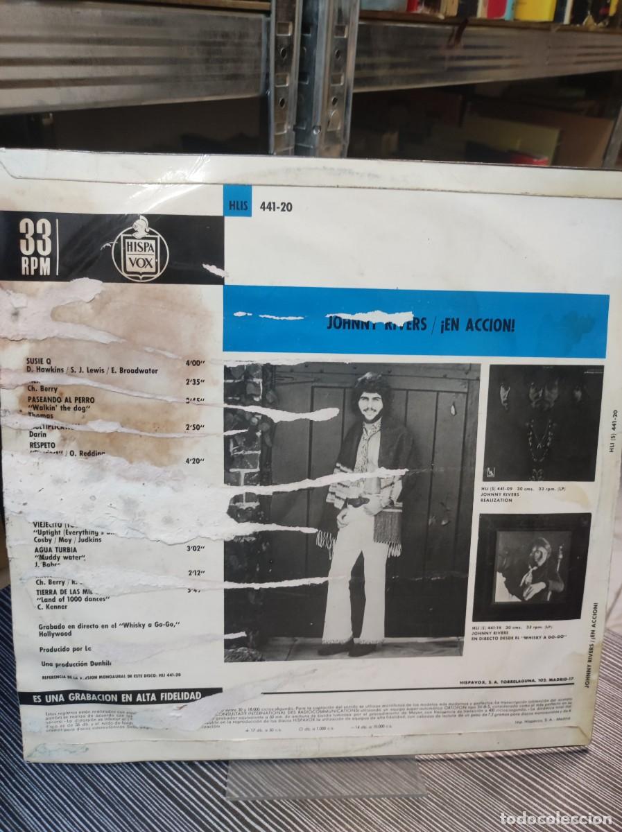 Discos de vinilo: Johnny Rivers &ndash; &iexcl;En Accion! - Foto 2