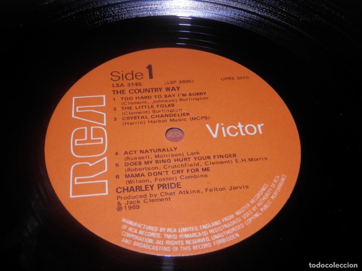 Discos de vinilo: DISCO LP DE VINILLO DE CHARLEY PRIDE - Foto 3