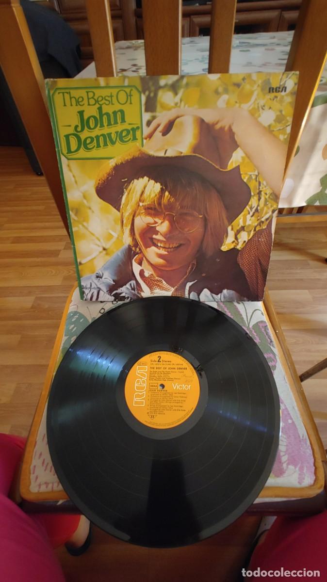 Discos de vinilo: JOHN DENVER-LP THE BEST - Foto 1
