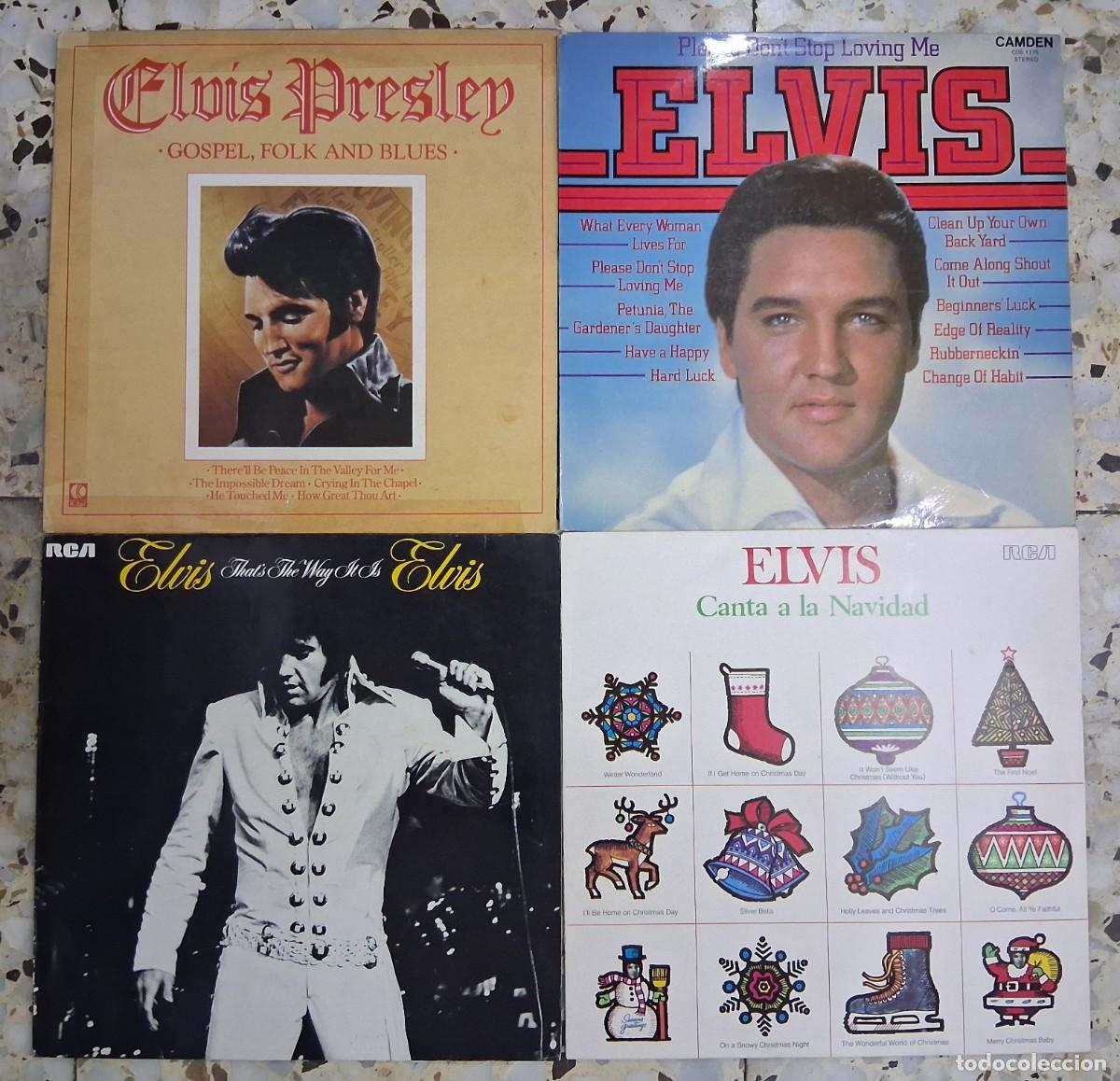 Discos de vinilo: Elvis Presley 4 lp discograf&iacute;a oficial - Foto 1