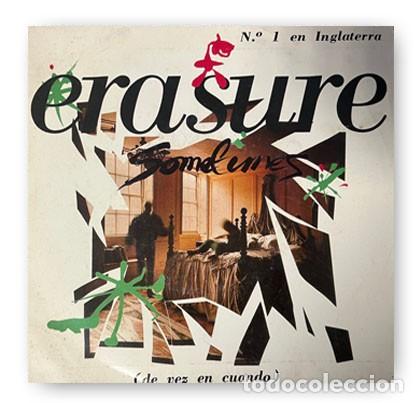 Discos de vinilo: Erasure &ndash; Sometimes = De Vez En Cuando Single 7&rdquo; - Foto 1