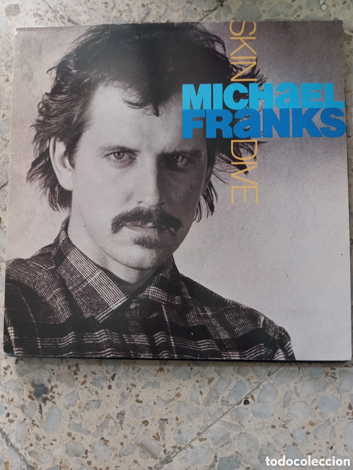 Discos de vinilo: LP MICHAEL FRANKS SKIN DIVE 1985 SPAIN INSERT - Foto 1