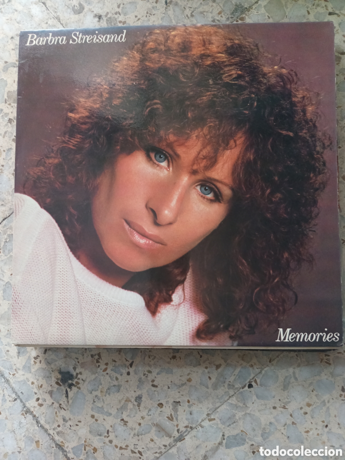 Discos de vinilo: LP BARBRA STREISAND MEMORIES 1981 SPAIN INSERT - Foto 1