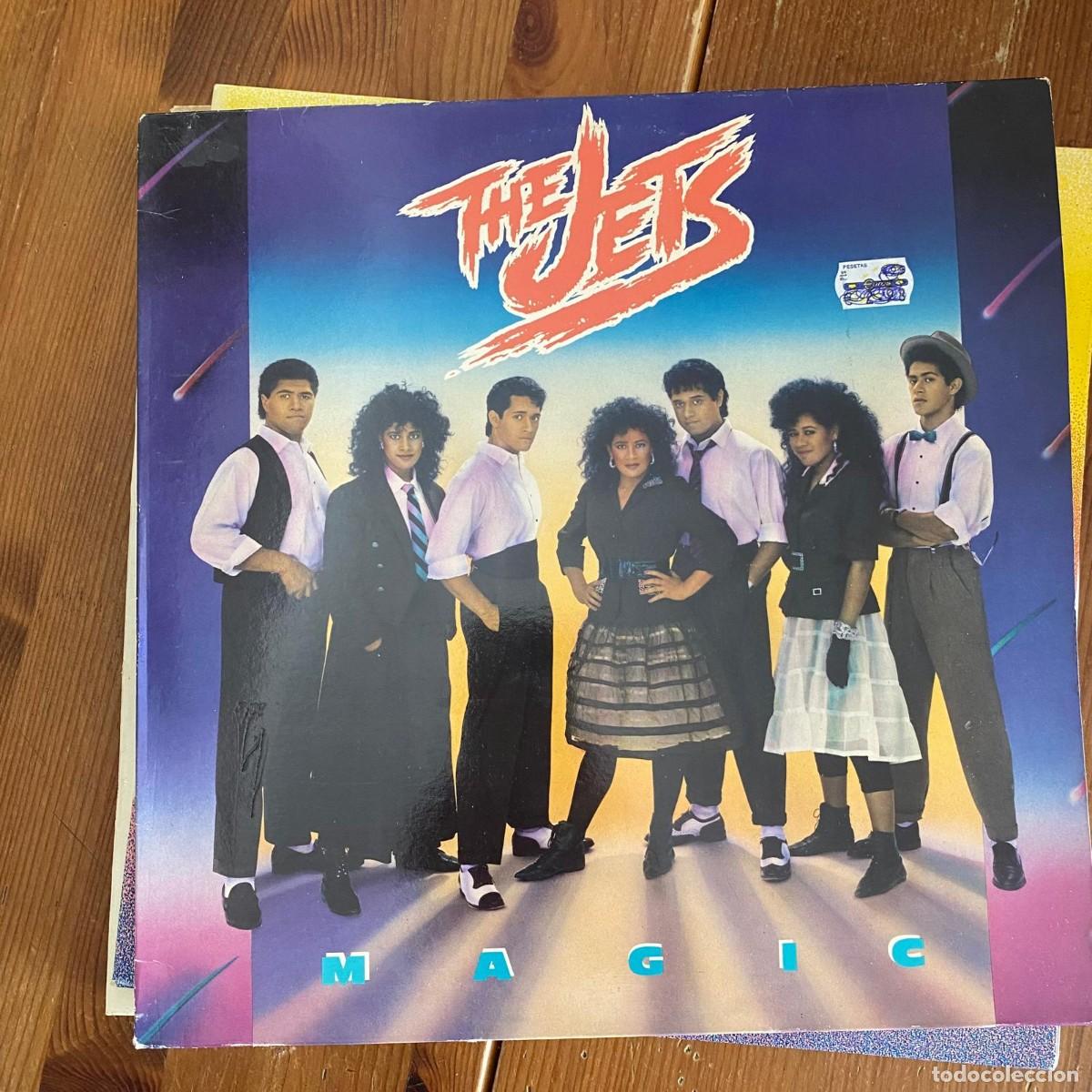 Discos de vinilo: THE JETS - MAGIC - LP MCA 1987 - Foto 1