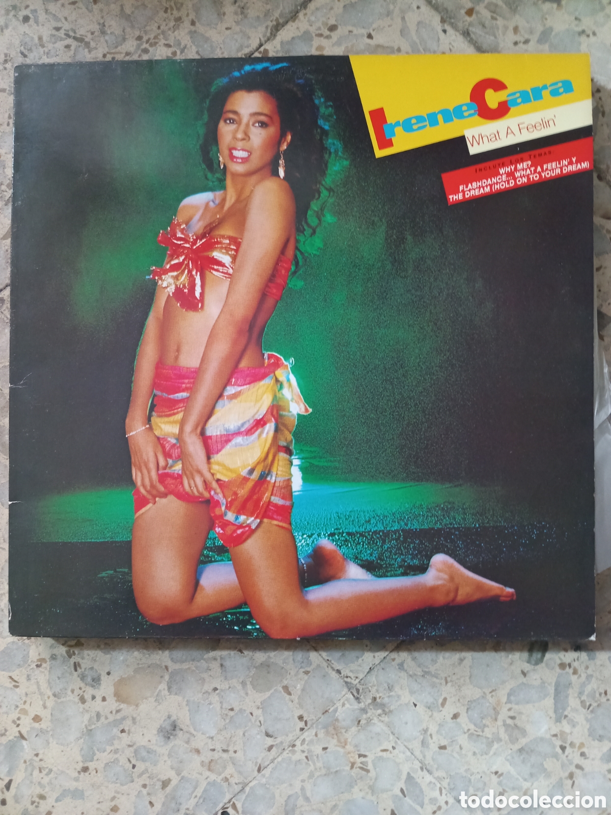 Discos de vinilo: LP IRENE CARA WHAT A FEELIN 1983 SPAIN - Foto 1