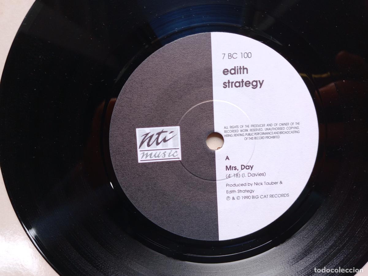Discos de vinilo: Edith Strategy - mrs day + going up - Foto 3