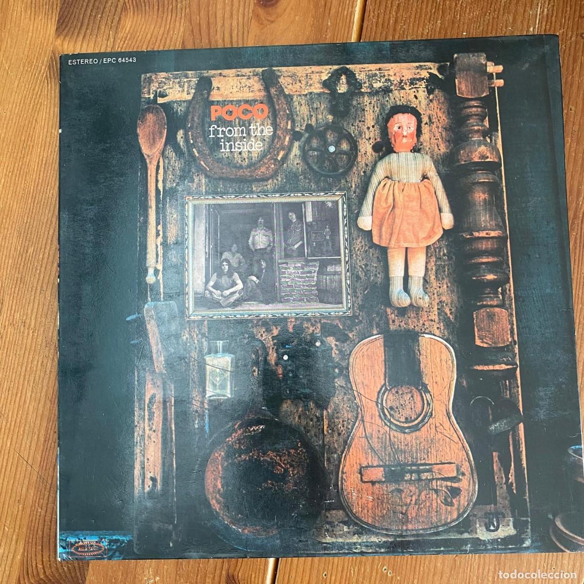 Discos de vinilo: POCO - FROM THE INSIDE - LP EPIC 1971 - Foto 1