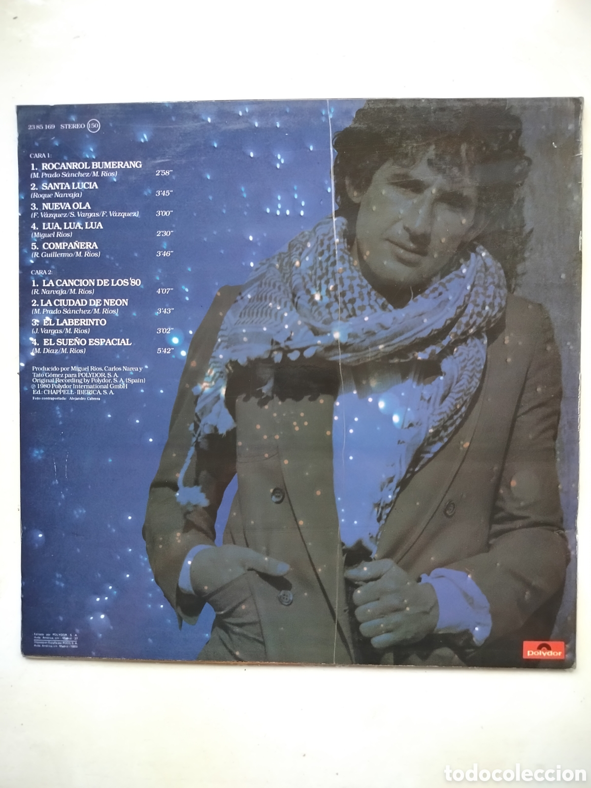 Discos de vinilo: Miguel Rios LP 1980. - Foto 2
