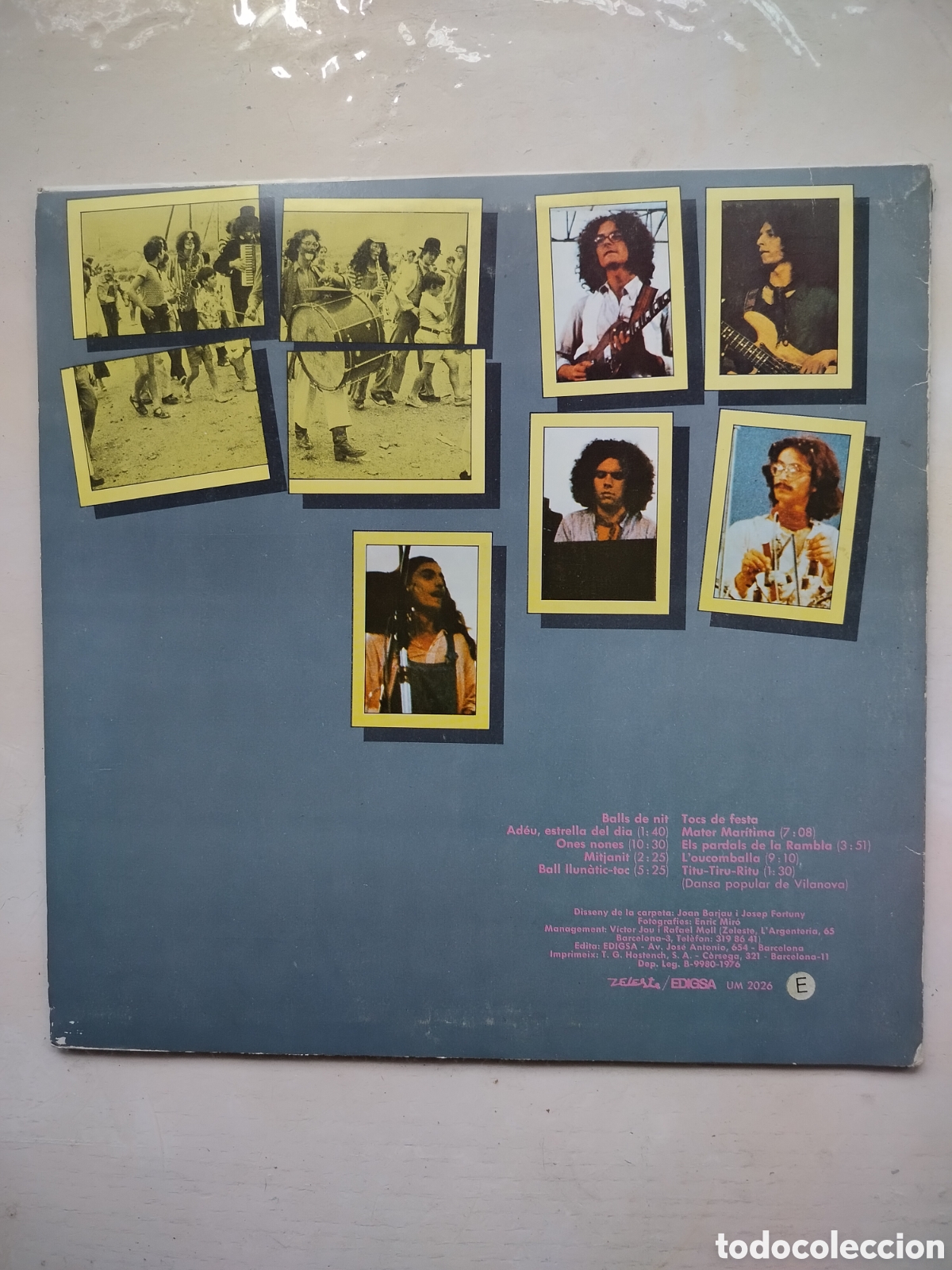 Discos de vinilo: Companya El&eacute;ctrica Dharma LP - Foto 2