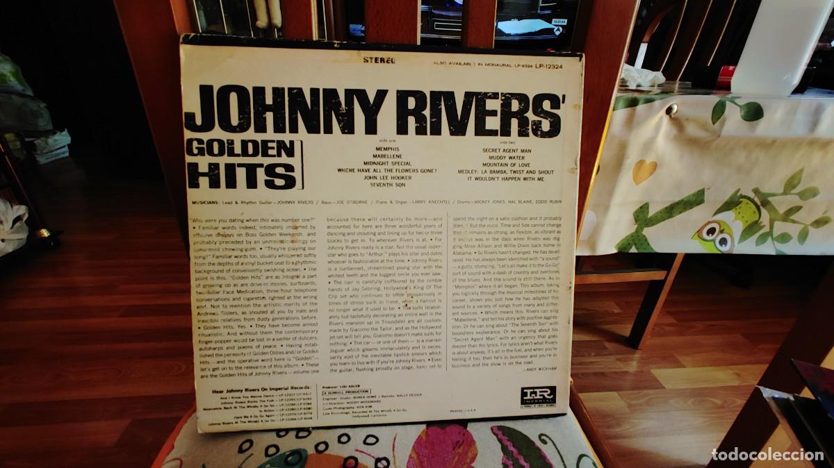 Discos de vinilo: JOHNNY RIVERS-LP GOLDEN HITS - Foto 2