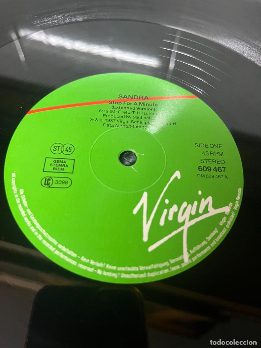 Discos de vinilo: Sandra Stop For A Minute - Foto 5