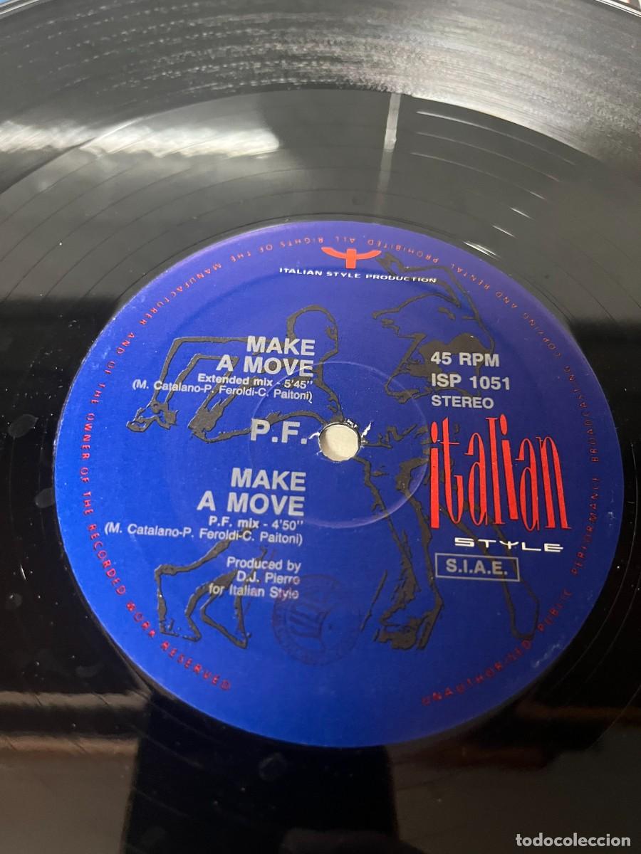 Discos de vinilo: P.F. Make A Move Maxi - Foto 3