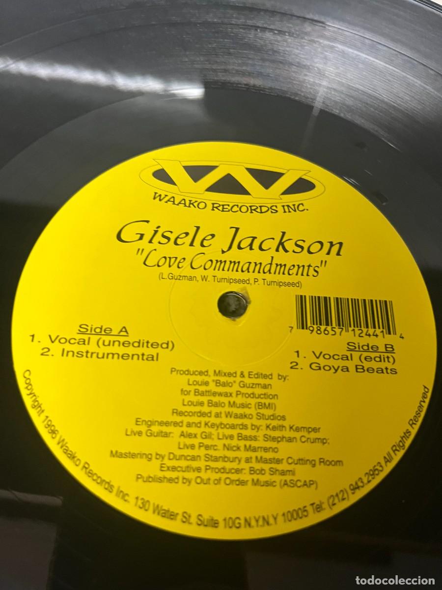 Discos de vinilo: Gisele Jackson Love Commandments - Foto 3