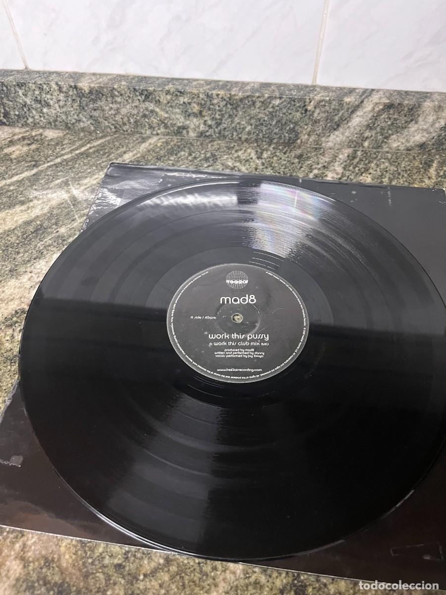 Discos de vinilo: Mad8 Work This Pussy - Foto 2