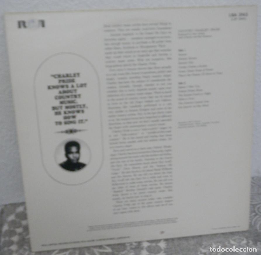 Discos de vinilo: DISCO LP DE VINILLO DE CHARLEY PRIDE - Foto 2