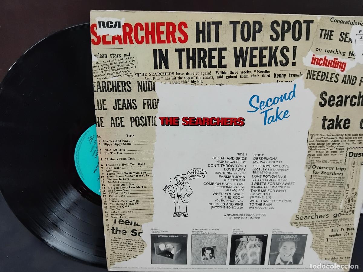 Discos de vinilo: THE SEARCHERS. SECOND TAKE. LP RCA 1972. GERMANY. - Foto 2