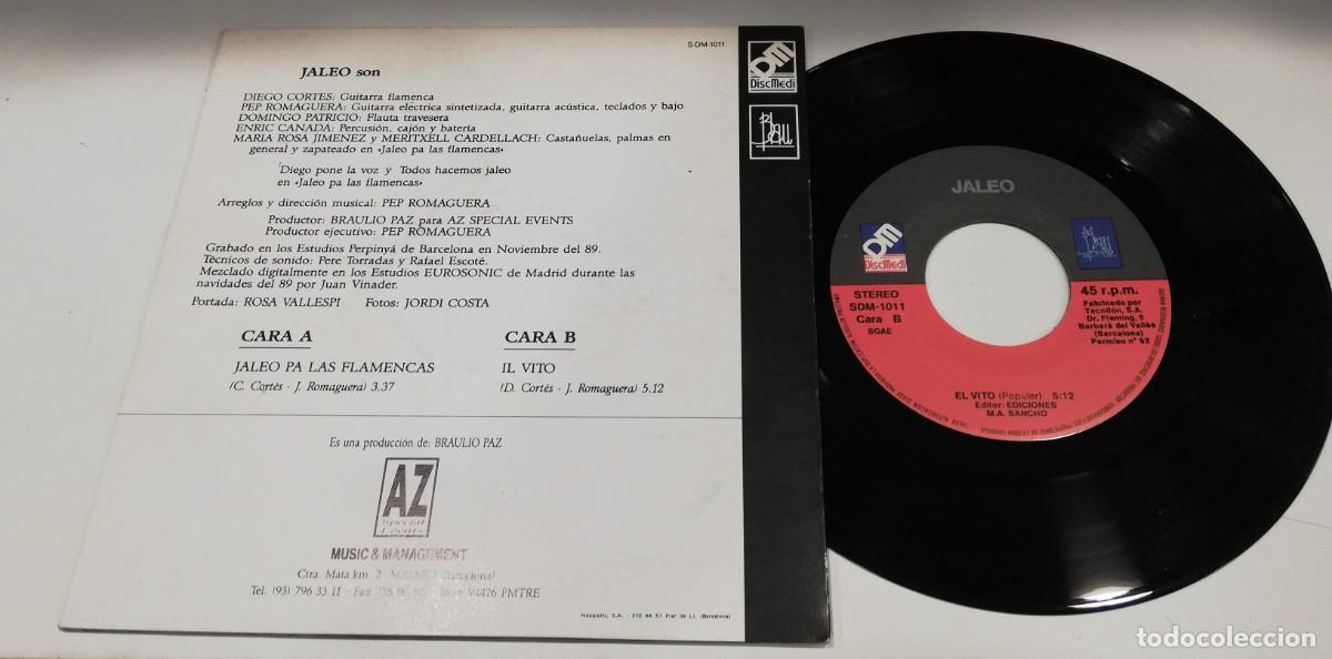 Discos de vinilo: SCO101-Jaleo - Jaleo (7&rdquo;, Single) - Foto 2