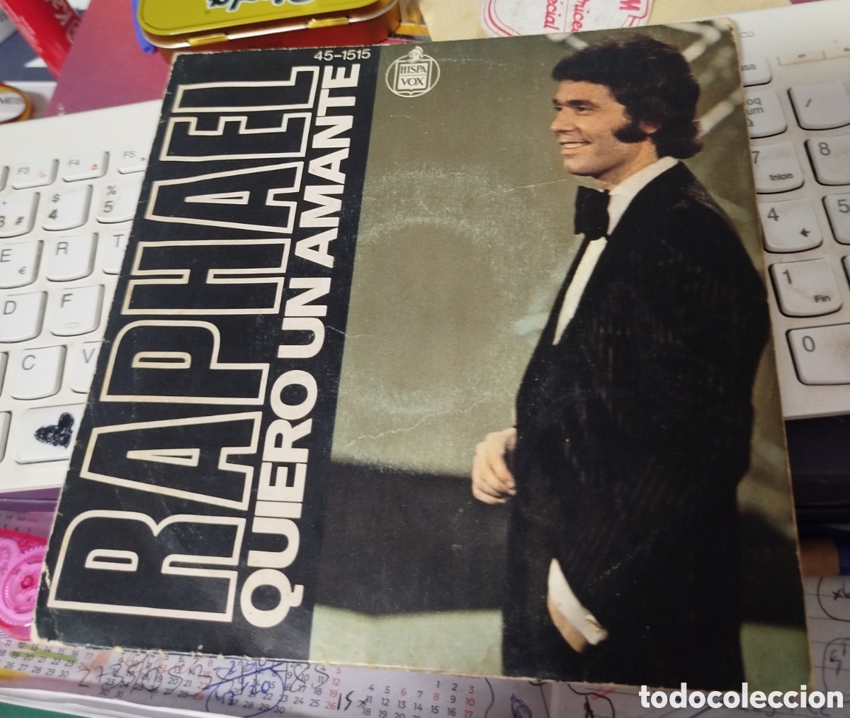 Discos de vinilo: Raphael - Quiero un amante - Foto 1