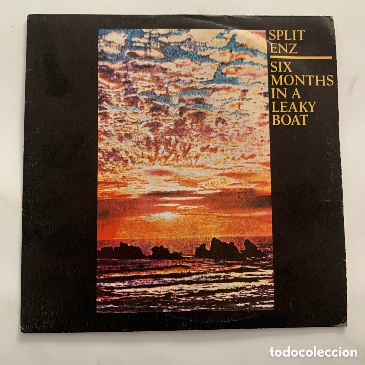 Discos de vinilo: single 7 Split Enz &ndash; Six Months In A Leaky Boat edicion espa&ntilde;ola de 1982 - Foto 1