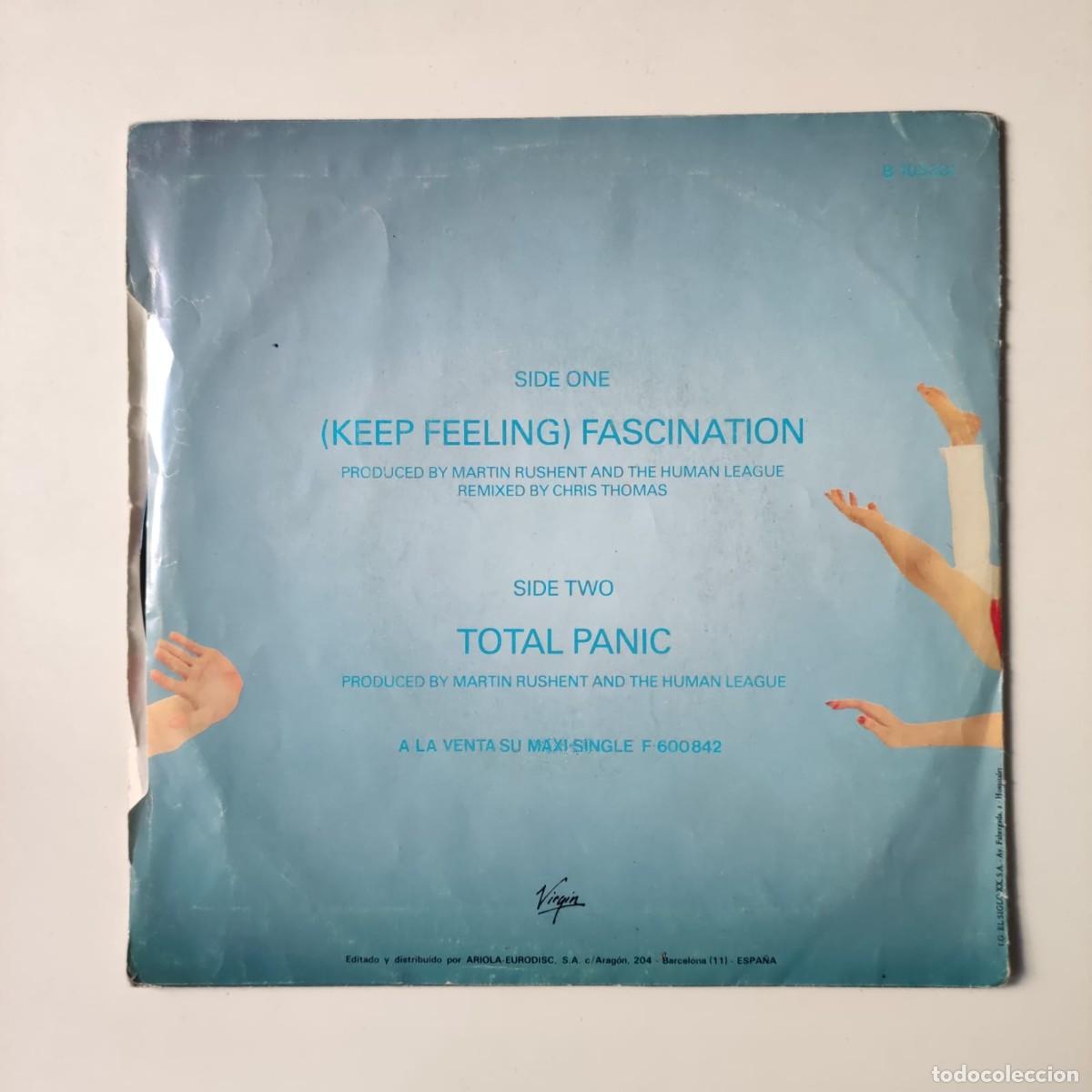 Discos de vinilo: Human League. (Keep Feeling) Fascination - Foto 2
