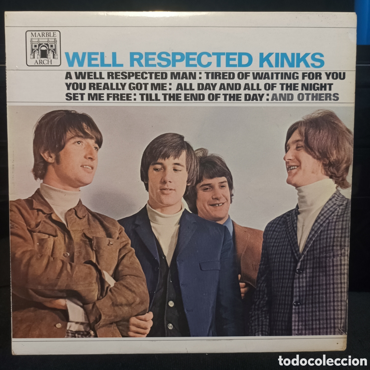 Discos de vinilo: The Kinks - Well Respected Kinks 1966 UK - Foto 1
