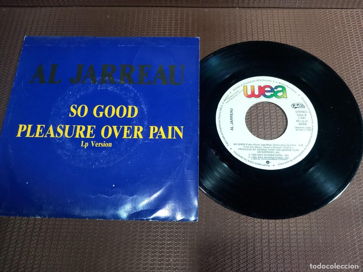 Discos de vinilo: AL JARREAU / SO GOOD / SINGLE 7 PULGADAS - Foto 1